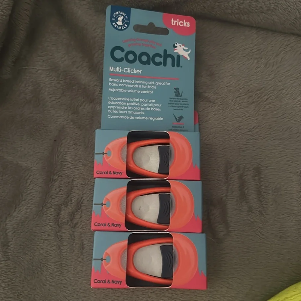 Coachi Multi-Clicker in Orange and Blue